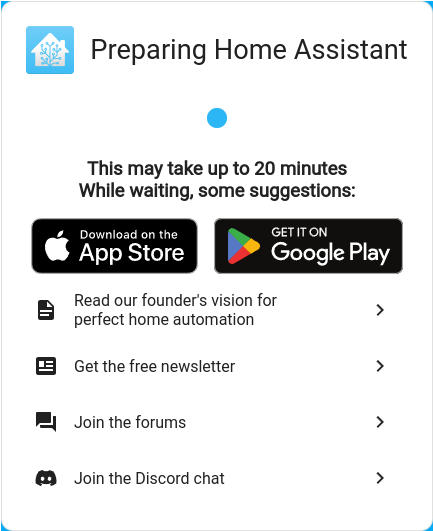 Home Assistant preparation