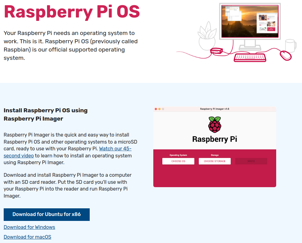 Install Raspberry Pi Imager